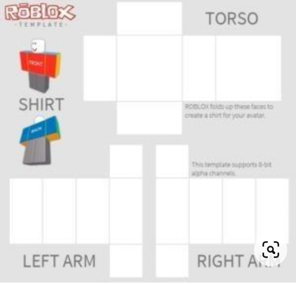 Roblox Shirt Template transparent штаны