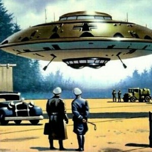 Create meme: flying saucers of the third Reich, aircraft of the third Reich, Ahnenerbe flying saucers