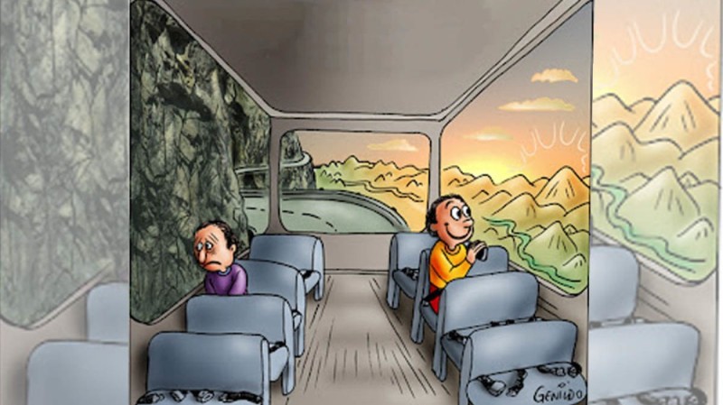 Create meme: bus meme, bus cartoon, meme of 2 people on the bus