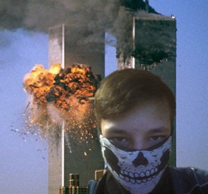 Создать мем: world trade center, теракты 11 сентября 2001 года, усама бен ладен
