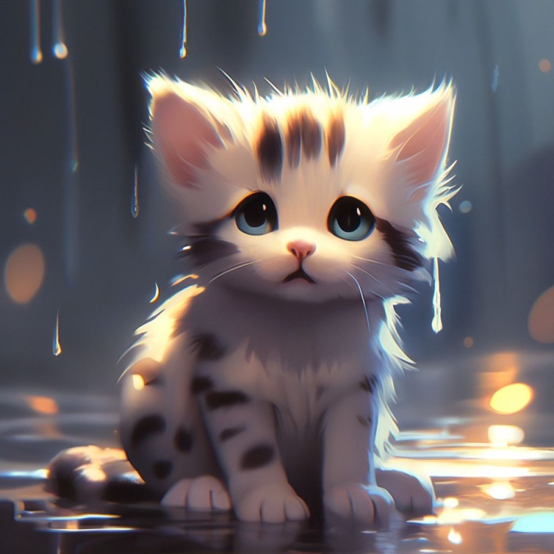 Create meme: cute cats , cute kittens, nyashnye seals 