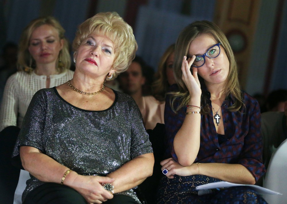 Create meme: senator lyudmila narusova, Ksenia's mother, Sobchak Lyudmila Narusova