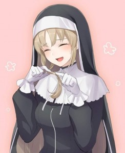 Create meme: nuns