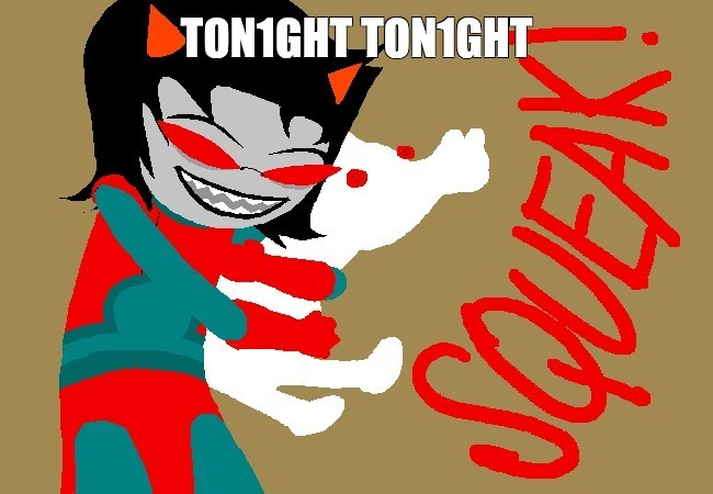 Create meme: hostak, homestuck terezi, homestuck karkat