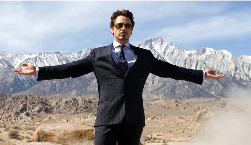 Create meme: Tony stark with outstretched hands, Robert Downey , Robert Downey Jr iron man 