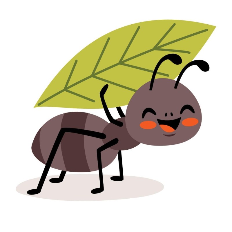 Создать мем: муравей, муравей клипарт, муравей рисунок для детей