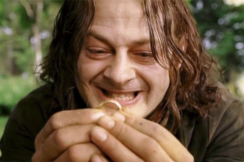 Create meme: the Lord of the rings Gollum, Gollum from the Lord of the Rings, Gollum the hobbit