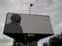 Create meme: advertising Billboard, outdoor advertising, Billboard