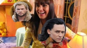 Create meme: Thor and Loki