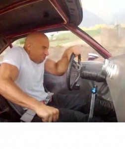 Create meme: fast and furious 7, fast and furious meme, you think