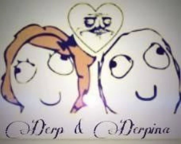 Create meme: figure , derp and derpina, friends 