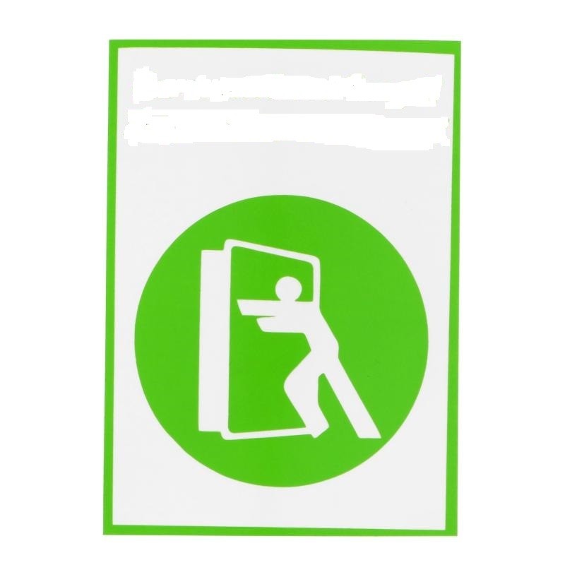 Create meme: evacuation exit sign, evacuation exit sign, direction to the evacuation exit