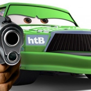 Create meme: cars 1 chick Hicks, cars 1 Chico, chick Hicks
