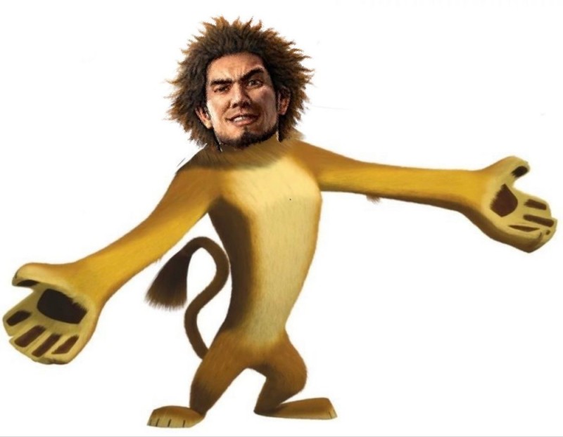 Create meme: Madagascar lion, Alex the lion, Madagascar Alex the lion