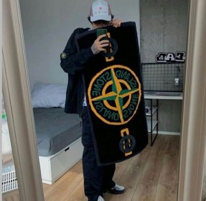 Create meme: stone island, patches stone island