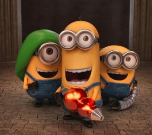 Create meme: despicable me, minions, quest minions