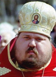 Create meme: father, a fat priest