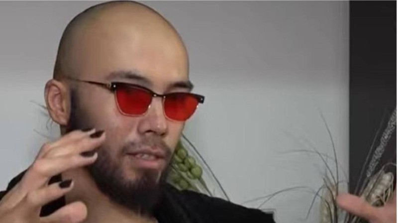 Create meme: Khan Dossayev, rapper Timati, Timothy glasses