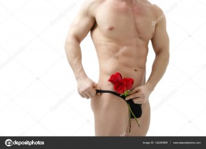 Создать мем: мужской торс с розой, мужчины с цветами, мужчина с розой