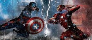 Create meme: captain America and iron man confrontation