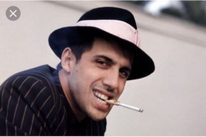Create meme: chelentano, Adriano Celentano with a cigarette, Celentano hat