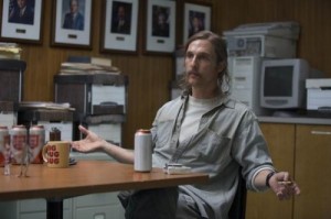 Create meme: memes stretch, TV series true detective, true detective McConaughey