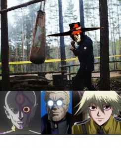 Create meme: naruto, anime villains, father Alexander Anderson