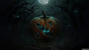 Create meme: pictures DotA 2 Halloween, pumpkin Halloween art, pumpkin Halloween ava steam