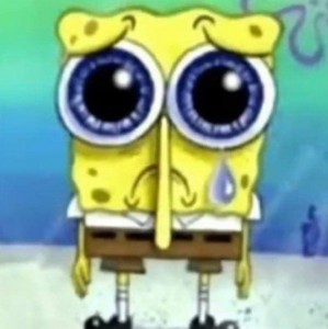 Create meme: meme spongebob , crying spongebob, spongebob is sad