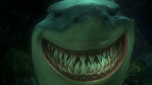 Создать мем: в поисках немо акула бугор, акула бугор из немо, акула из немо