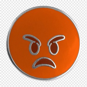 Create meme: angry sticker, red smiley angry, smiley angry