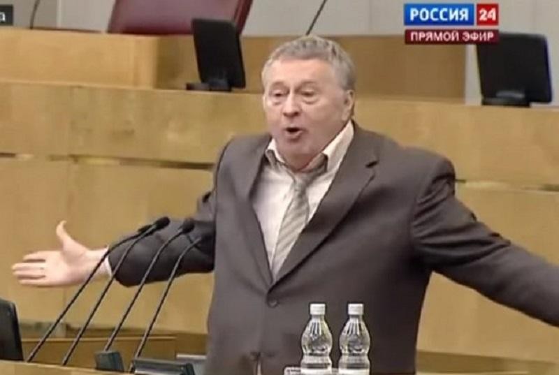 Create meme: vladimir zhirinovsky, zhirinovsky is furious, zhirinovsky 's speech