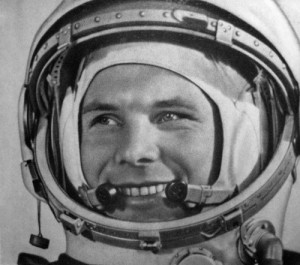 Create meme: Gagarin