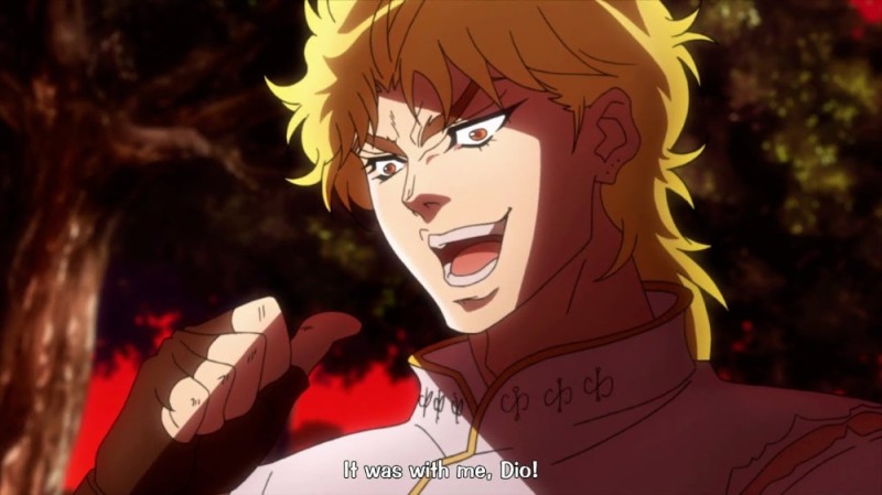 Create meme: jojo dio Brando, Joe Joe dio, dio brando kono dio yes