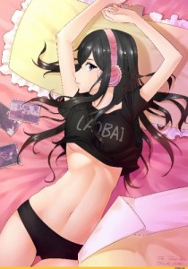 Создать мем: Anime-ecchi-sexy-waist-belly
