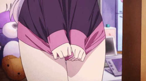 Create meme: anime big, anime , anime girls underpants