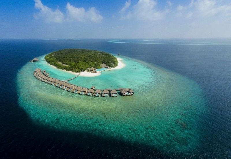 Создать мем: мальдивы dusit thani maldives, мальдивы острова атолл, мальдивы