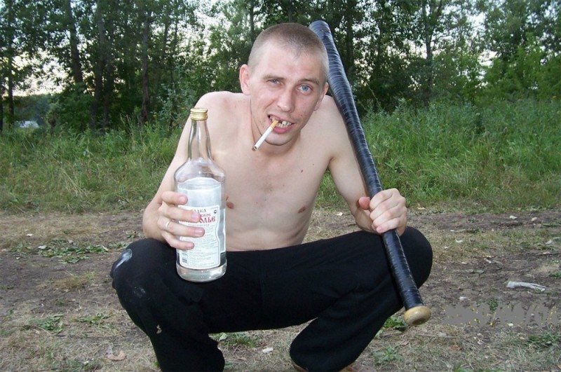 Create meme: real boys , a hooligan with a cigarette, drunk Gopnik 