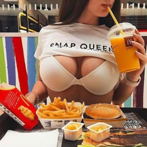 Create meme: Tits Burger, good morning boys photos