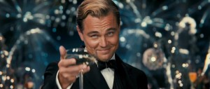 Create meme: Leonardo DiCaprio Gatsby, DiCaprio with a glass of, Leonardo DiCaprio the great Gatsby