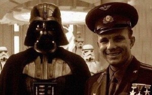 Create meme: Darth Vader photo, knacks Darth Vader photo, Yuri Gagarin