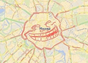 Create meme: Moscow tube, Moscow traffic jams