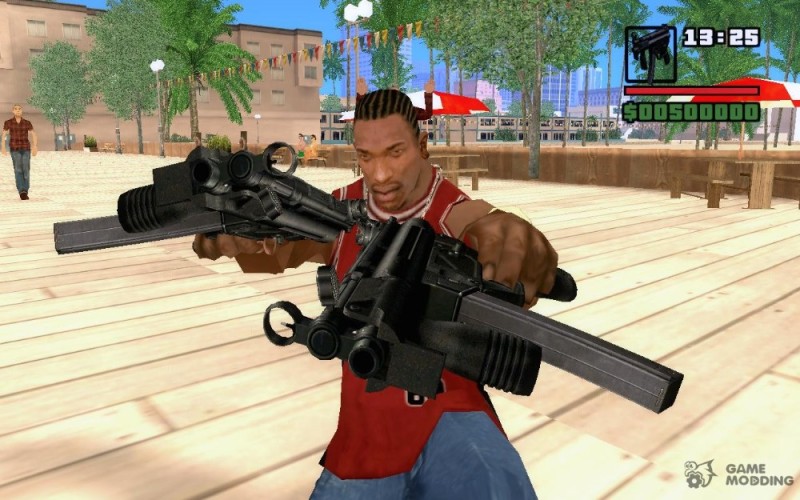 Create meme: GTA San Andreas shotgun, GTA San andreas pistol, gta 