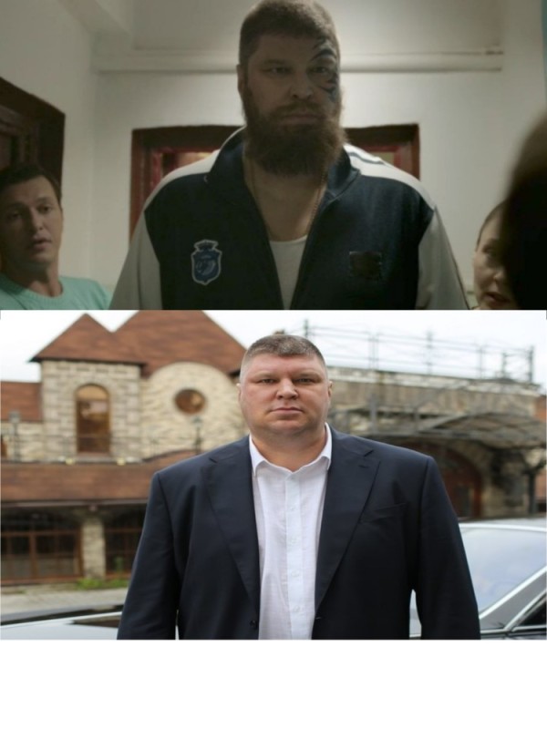 Create meme: a frame from the movie, Sasha Tanya is Sylvester's security guard, zkd uncle Valera