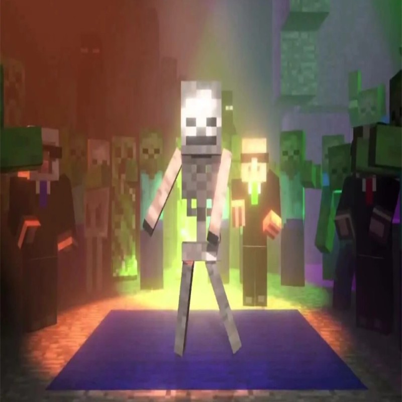 Create meme: cartoon minecraft, fashion maynkraft, minecraft creeper 