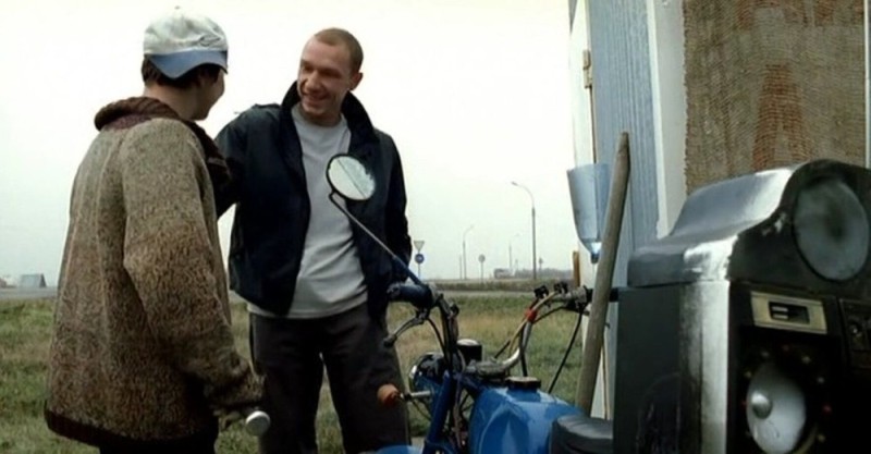 Create meme: Boomer movie refueling, a shot from the movie boomer at the gas station, Boomer: the second film