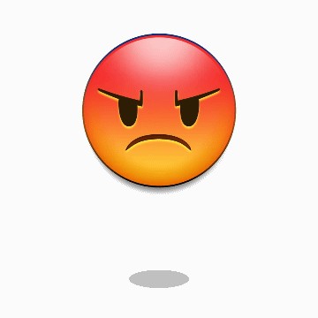Создать мем: emoji angry, злой смайлик, злость смайлик