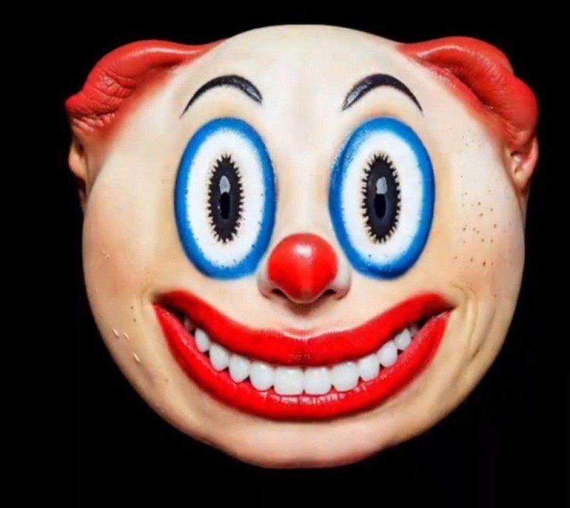 Create meme: clown , clown's smile, clown smiley