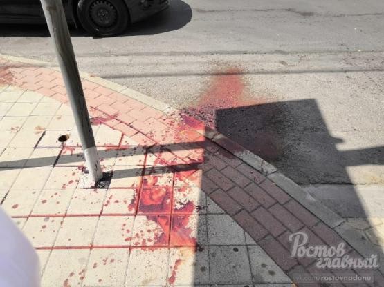 Create meme: blood on the street, crossroad, the sidewalk 
