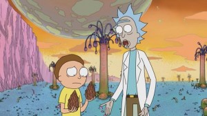 Create meme: Rick and Morty animated series, cartoons, Rick and Morty